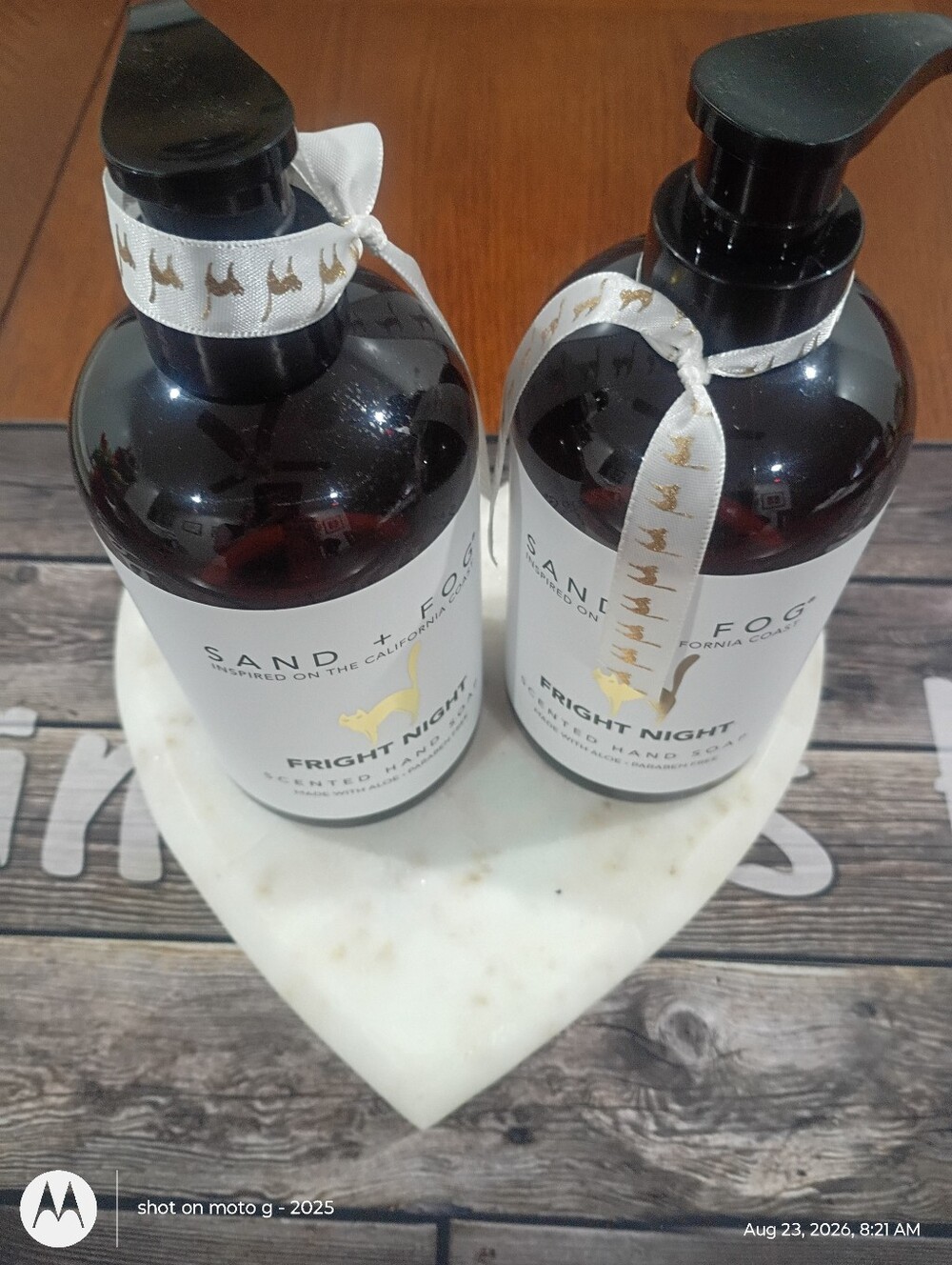 Sand + Fog Fright Night Scented Hand Soap New! 2 Bottles - Picture 3 of 3